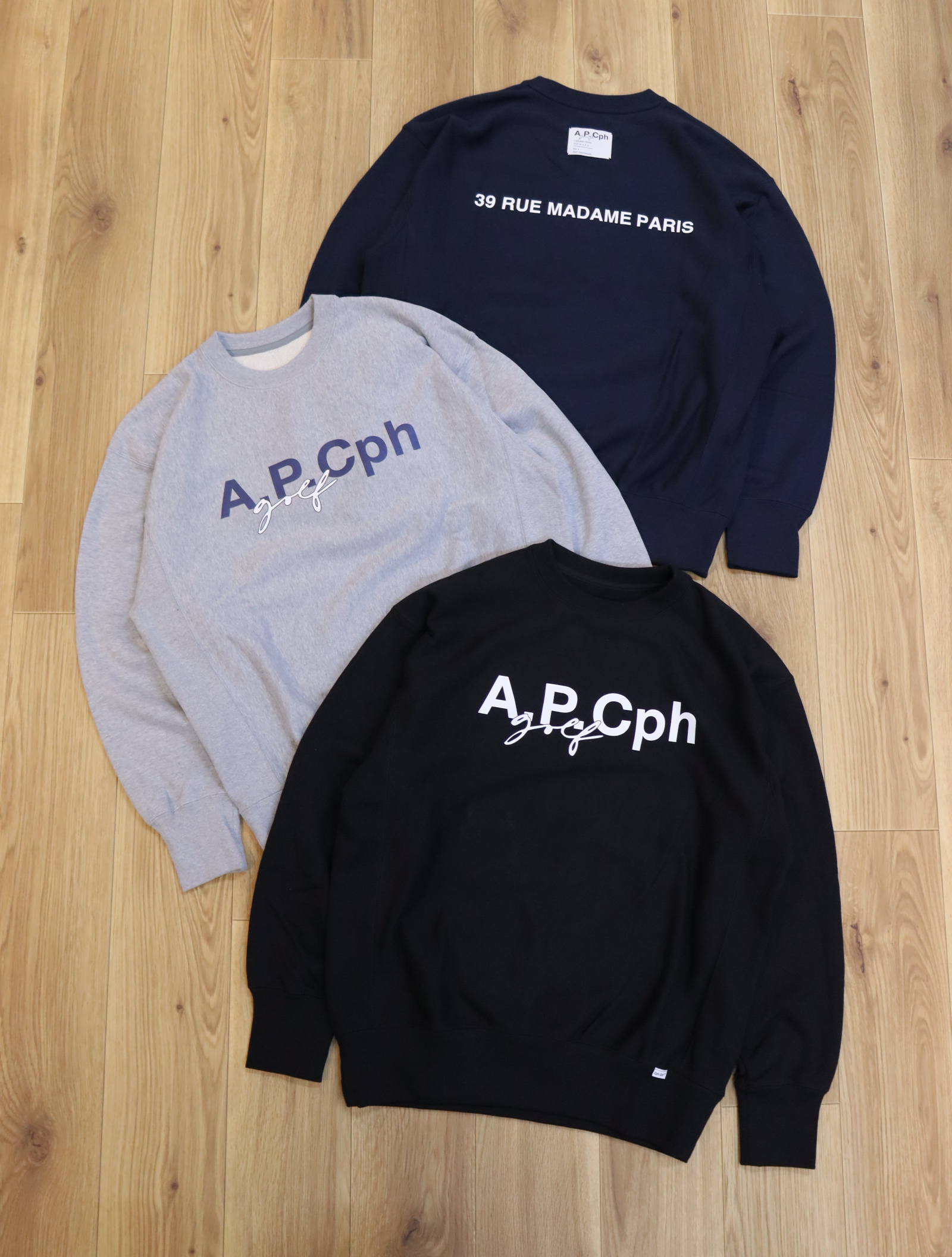 A.P.C.Golf × CAPTAINS HELM GOLF 「A.P.Cph/Golf SWEAT PULLOVER