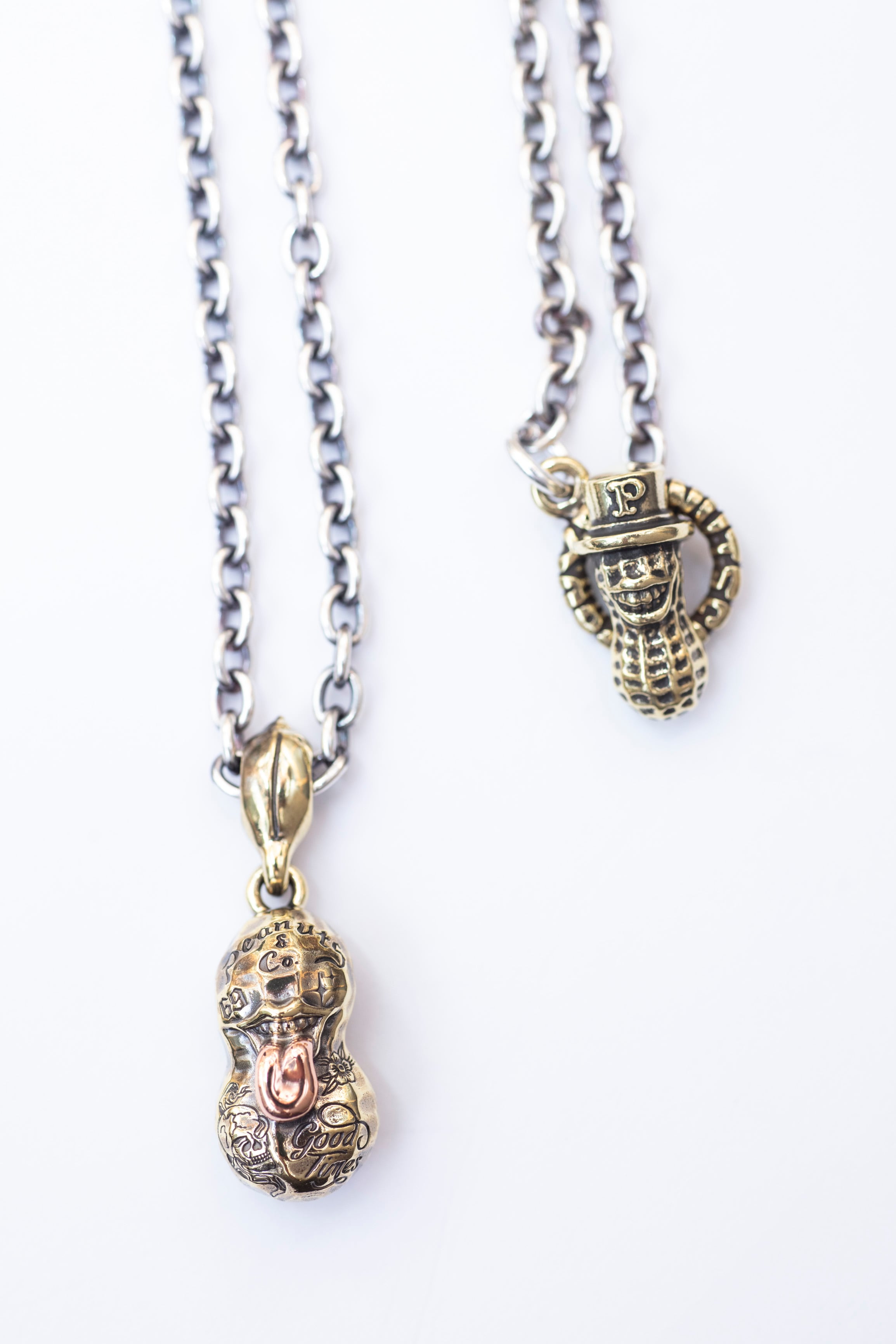 Peanuts&Co 「BERO TATTOO PEANUTS S BRASS × COPPER + CHAIN 50cm