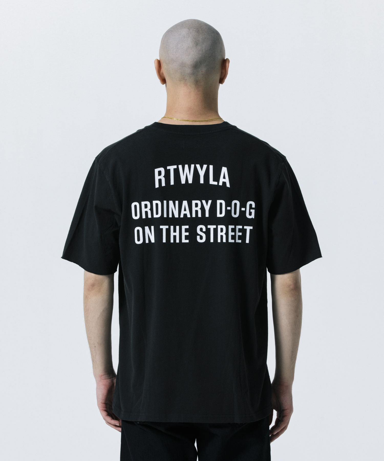R9 VINTAGE TEE モデル着用 6